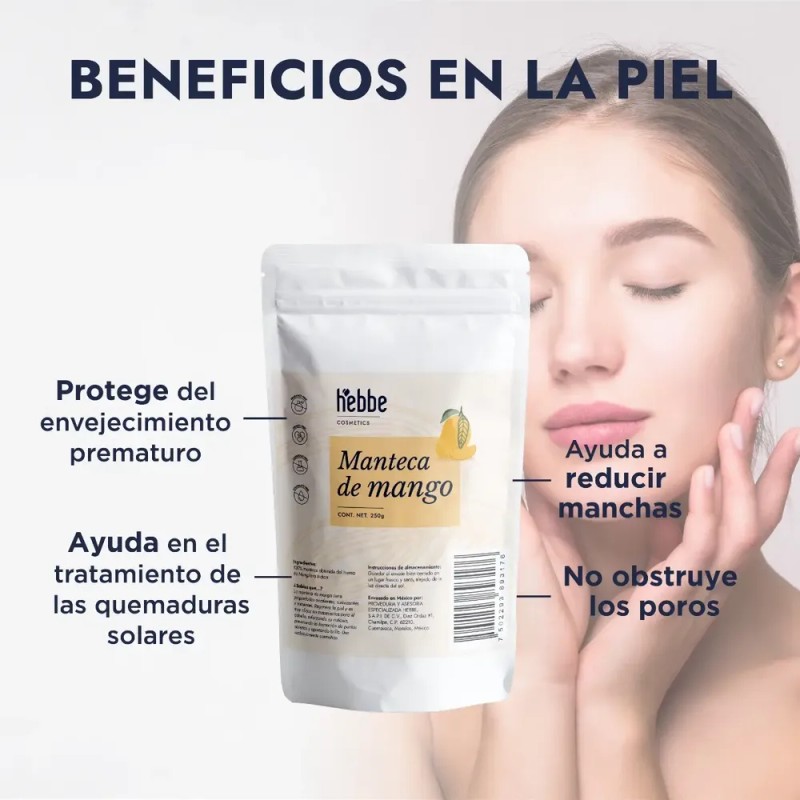 Manteca De Mango Pura Extra-hidratante Corporal Facial 250g