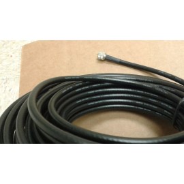ANDREW US MADE 100 ft  LMR-400 Ham Radio LMR Antenna PL259  to PL259 Male coax cable