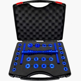 Bike Bearing Press Kit, ROWYOU Bicycle Bearing Press Set Include 35 Bearing Adapters & Bike Headset Press Tool & Carry Case, Heavy Duty Bike tool for Wheels/Hub BB Axis Turning Point Tool