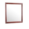 HomeStock Natural Beauty Mirror, Cherry
