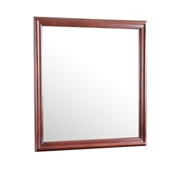 HomeStock Natural Beauty Mirror, Cherry