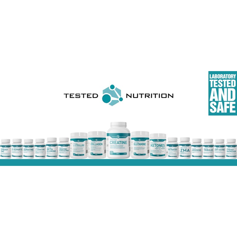Tested Nutrition Creatine HCL Capsules | 750mg Creatine Hydrochloride HCL
