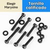 380 Piezas Tornillos M4, Kit Surtido de Tornillos Métricos de