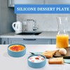 Sekonow 4 Pack Silicone Microwave Egg Cooker Poacher - Nonstick