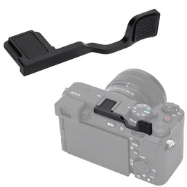 A7CII A7CR Thumb Grip, Metal Thumb Up Grip for Sony A7C II A7C R Camera with Hot Shoe Cover Protector Thumb Rest Support Holder, Not Affect The Use of A7CII A7CR Camera Buttons (Not Fits Sony A7C)