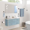 Woekme 5 Pieces Bathroom Hardware Accessories Set Matte Black Towel