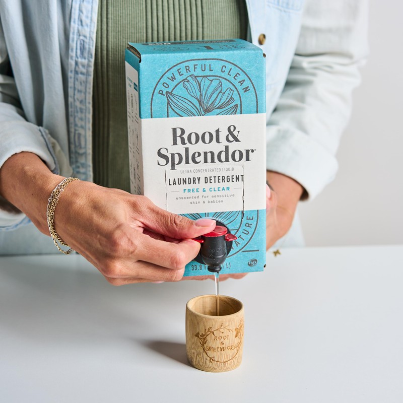 Root & Splendor Ultra Concentrated All Natural Laundry Detergent Liquid