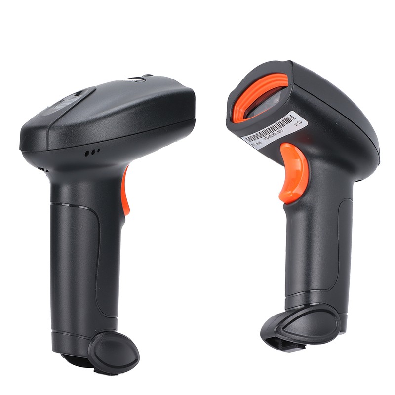 Barcode Scanner Handheld 360° Reading Dustproof Waterproof Wireless QR Code