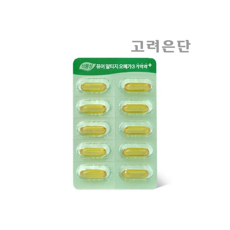 Korea Eundan Vegetable Pure Altige Omega 3 Memory + 60