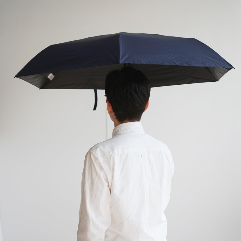 Komiya Shoten Folding Umbrella, For Both Rain and Shine, Men's,