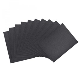sourcing map 120 Grits Sanding Sheets 9-inch x 11-inch Wet Dry Silicon Carbide Sandpaper for Wood Furniture Metal Polishing 10pcs