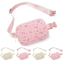 YOOLIFE Unicorn Fanny Pack for Girls - Purse for Teen Girls Kids Belt Bag Crossbody Bag Fashion Waist Pack, 4 5 6 7 8 9 10 11 12 Year Old Girl Gifts (Pink)