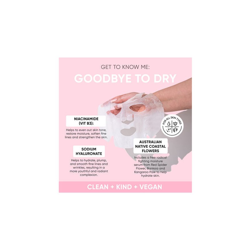 SugarBaby Goodbye To Dry Single Sheet Mask 20ml