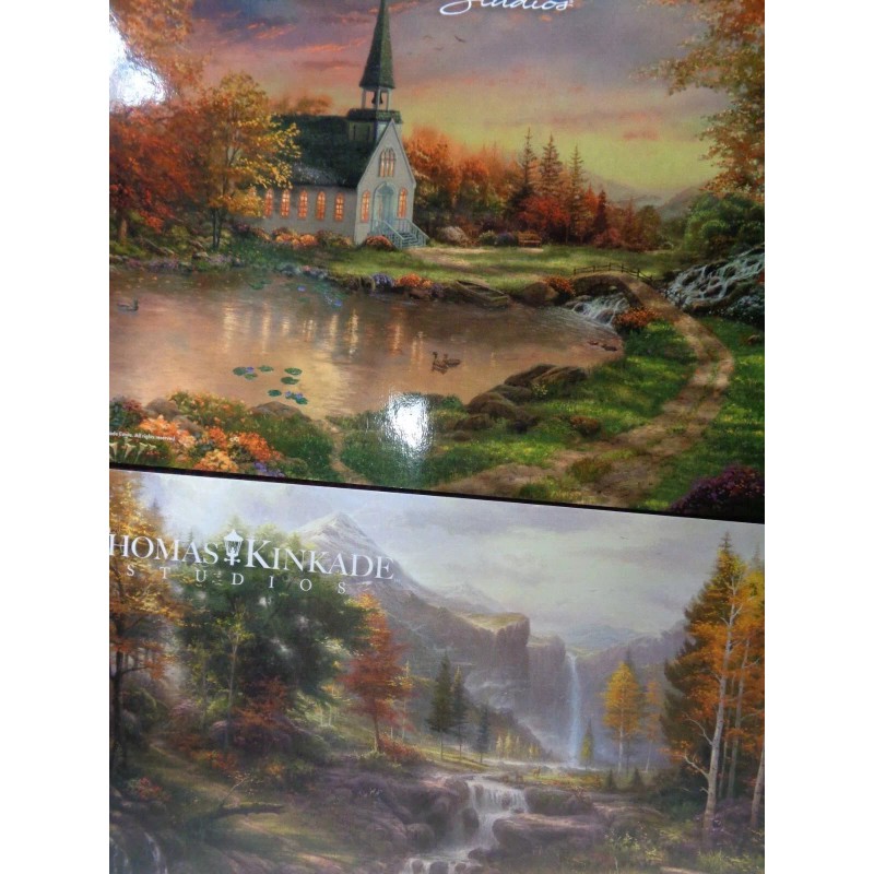 Thomas Kinkade Postcards Chapel of Reflection, Reflections of Family II