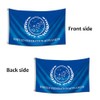 ENMOON United Federation Flag (3x5Feet,Double Sided, 3-layer 150D Poly) Man
