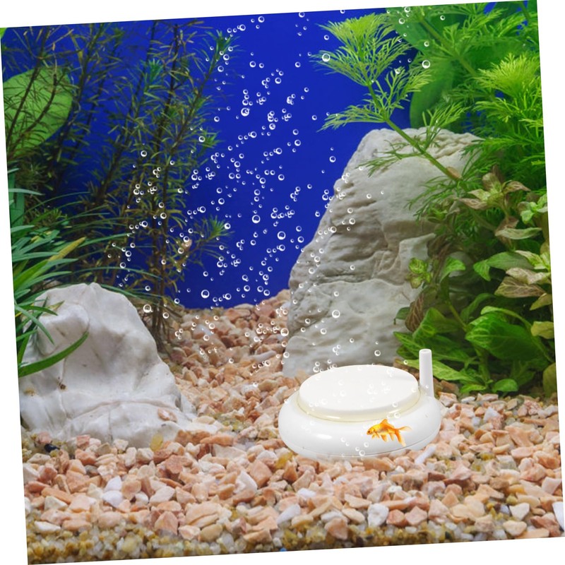 BUGUUYO Aquarium Bubble Disc for Fish Tanks Silent Easy Installation