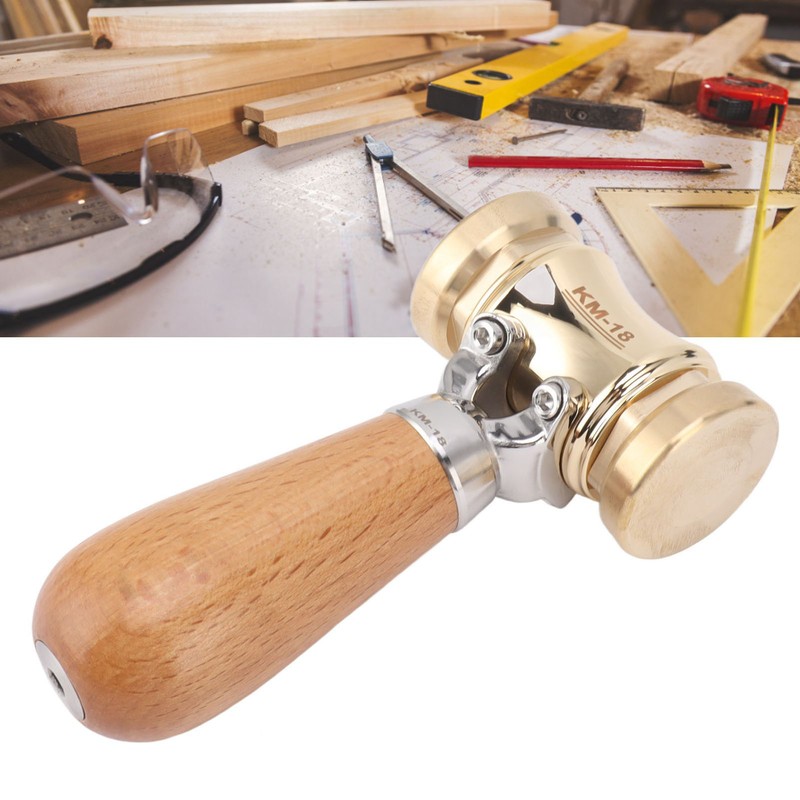 Woodworking Chisel Mallet Beech Wood Carpenter Hammer with Replaceable Solid