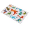 Dinosaur Gel Sticker Set, 3D Stickers for Children, Dinosaur, 12