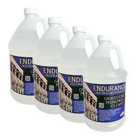 Endurance Gravestone & Monument Cleaner - 4 Gallon Case