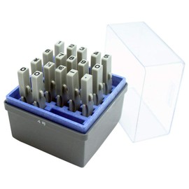 シャチハタ スタンプ 柄付ゴム印 連結式 数字セット GRN-4G ゴシック体 4号 印面4.0×3.2ミリ