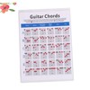 Kisangel 1PC Electric Guitar Chord Practice Chart Lightweight Copper Plate