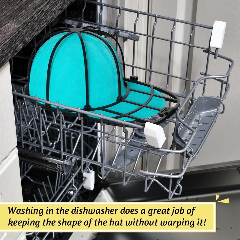Hat Washer Cage for Baseball Caps Washing Machine Dishwasher Cap