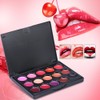 15 Colors Lip Palette Long Lasting Cosmetic Makeup Palette Professional