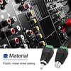 sourcing map 20Pcs RCA Cable Solderless Adapter, Audio/Video Speaker Wire