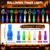 12 Pcs Halloween Finger Lights, Halloween Trick Or Treat Goodie