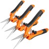 GROWNEER 3 Packs 6.5 Inch Pruning Shears Gardening Hand Pruning