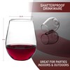 D'Eco Unbreakable Tritan Wine Glasses, 20 oz (Set of 8)