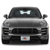 Fastasticdeals Metal Insert License Plate Frame Life is Good Smiling