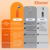 Ehucon Adaptive Weighted Silverware Utensils Angled Spoon for Hand Tremors