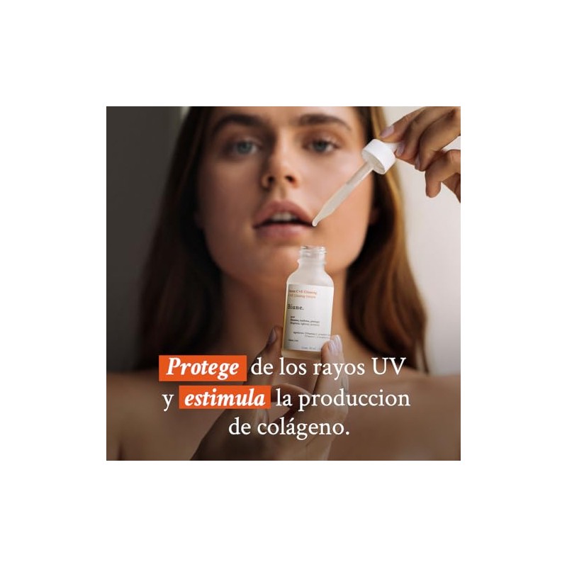 Serum de Vitamina C+E y Ginseng | Con Ácido Hialurónico