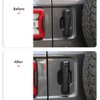 LIUQING Door Handle Bowl Cover Trim for 2018-2023 Jeep Wrangler