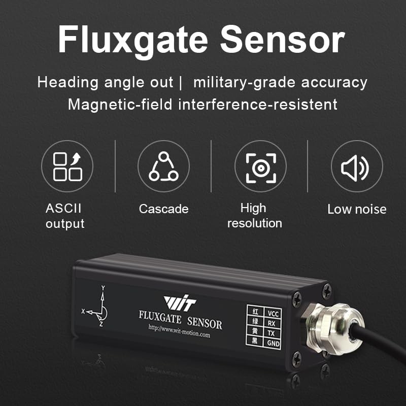 WitMotion HWT3100 Three Axis Electronic Compass Geomagnetic Sensor Magnetometer Cap