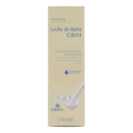 Crema Facial Leche De Burra Grisi Nutritiva 60g Todo Tipo De Piel Día