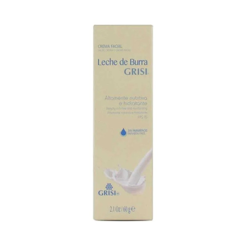 Crema Facial Leche De Burra Grisi Nutritiva 60g Todo Tipo