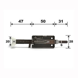 YKK Genuine Parts Storm Door Lock Bottom for Storm – YKK – 516