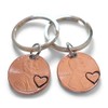 Double Keychain Set 2019 US One Cent Penny Keychains with