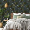 VEELIKE Dark Forest Wallpaper Peel and Stick Moody Woodland Trees