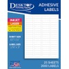 80up 1 3/4" x 1/2" Return Address Labels - 25
