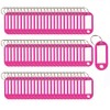 Key Tags 100 Pieces Keyring Tags Key Labels Plastic Key