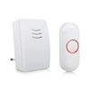 Byron DBY-21132 Doorbell Set, up to 100 m Wireless Range,