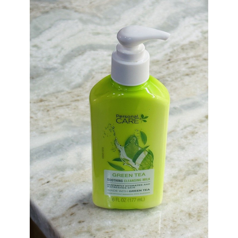 Personal Care Green Tea Soothing Cleansing Milk Made W/Green Tea:6floz/177m