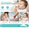 Garkoko Baby Teething Toys, No-Drop Silicone Baby Teether Toy for