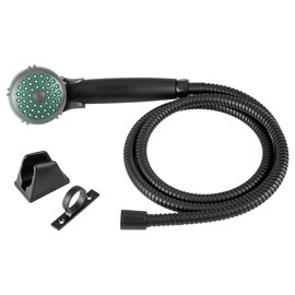 Dura Faucet DF-SA400K-MB RV Hand Held Shower Head - Stainless Steel Hose Kit (Matte Black)