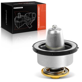 A-Premium Engine Coolant Thermostat Housing Assembly Compatible with International 4300, 4400, 7300, 7400, 7500, CE200, RE300