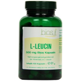 Bios L-Leucin 500 mg, 100 Kapseln, 1er Pack (1 x 59 g)