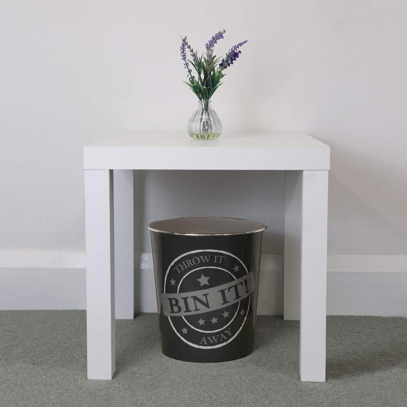 JVL Small Bin It Waste Paper Bin, 24.5 cm x